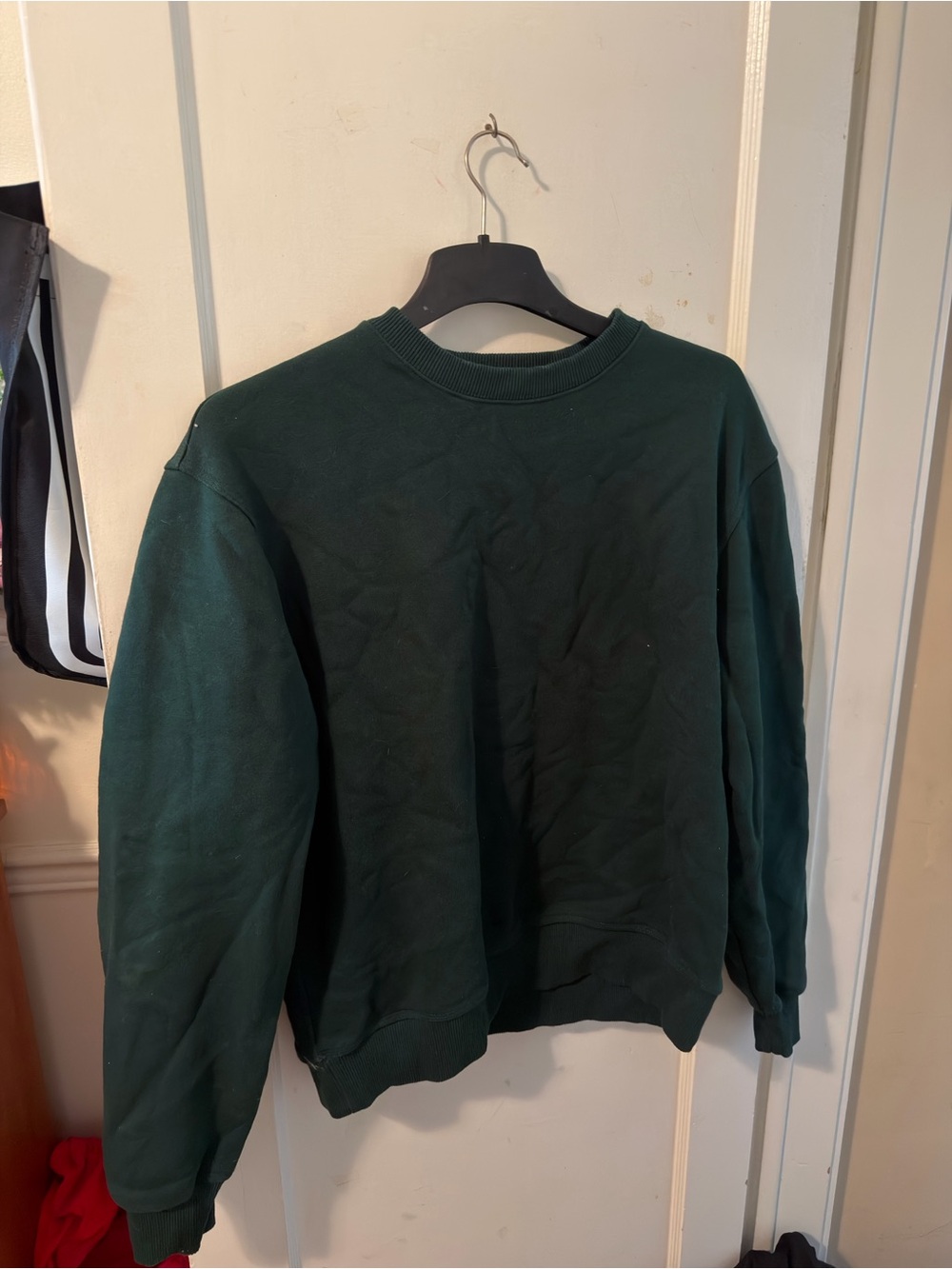 Classic Burberry Crewneck Sweater - Dark Green